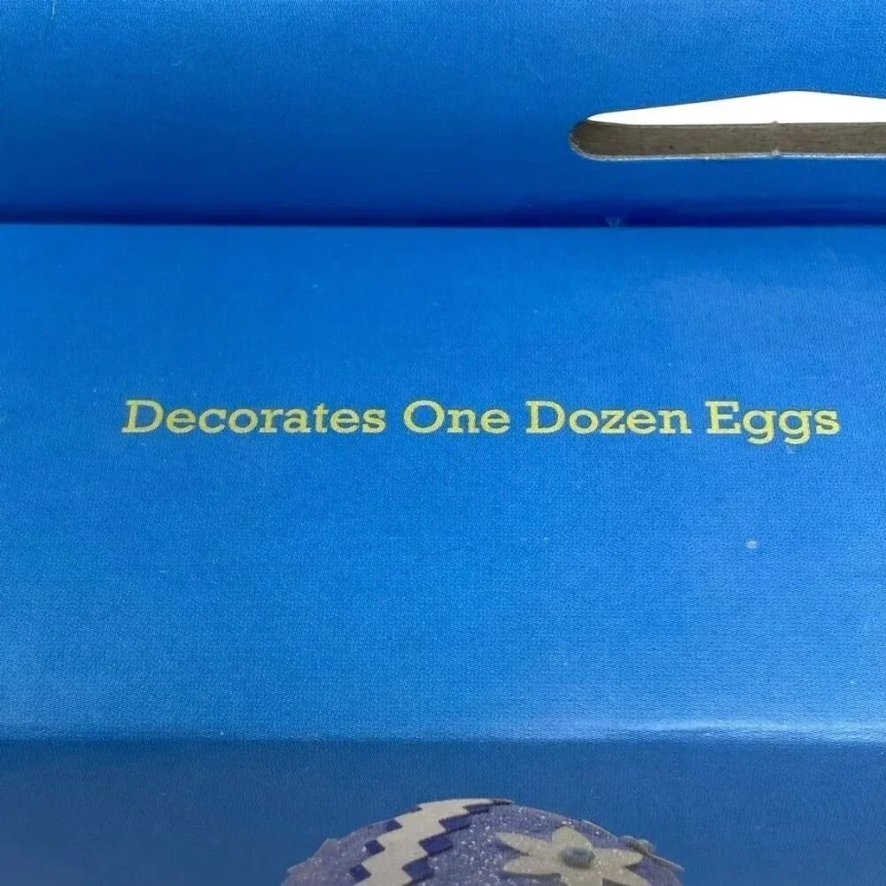 Target 2008 Easter Egg Decorating Glitter Flowers Craft Kit